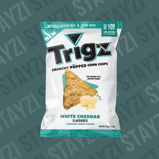 Popped Corn Chips - White Cheddar