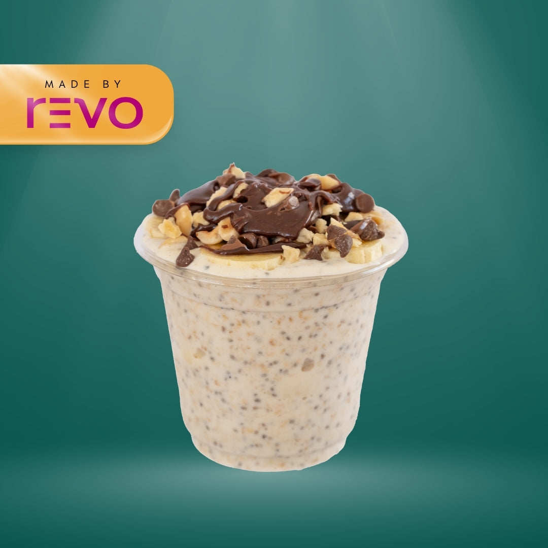 Overnight Oats - Banana Nutella