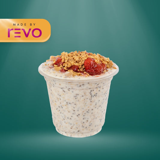 Overnight Oats - Peanutbutter & Jelly