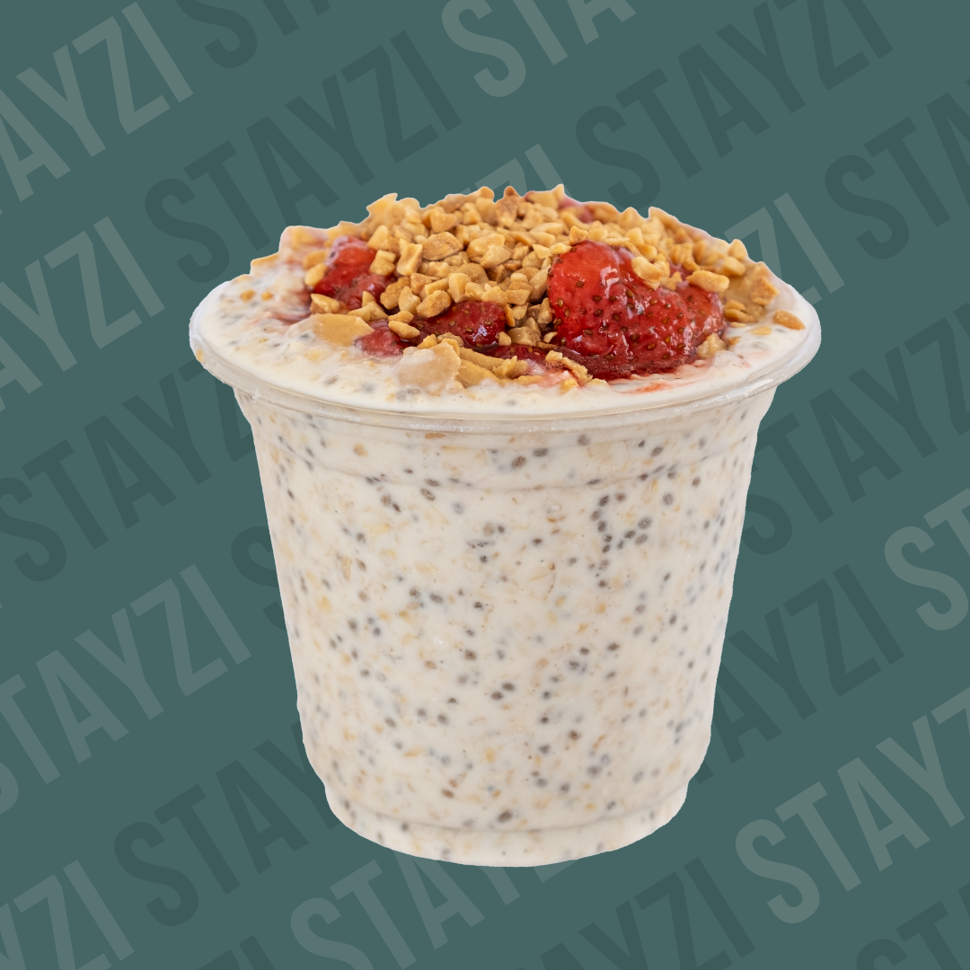 Overnight Oats - Peanutbutter & Jelly