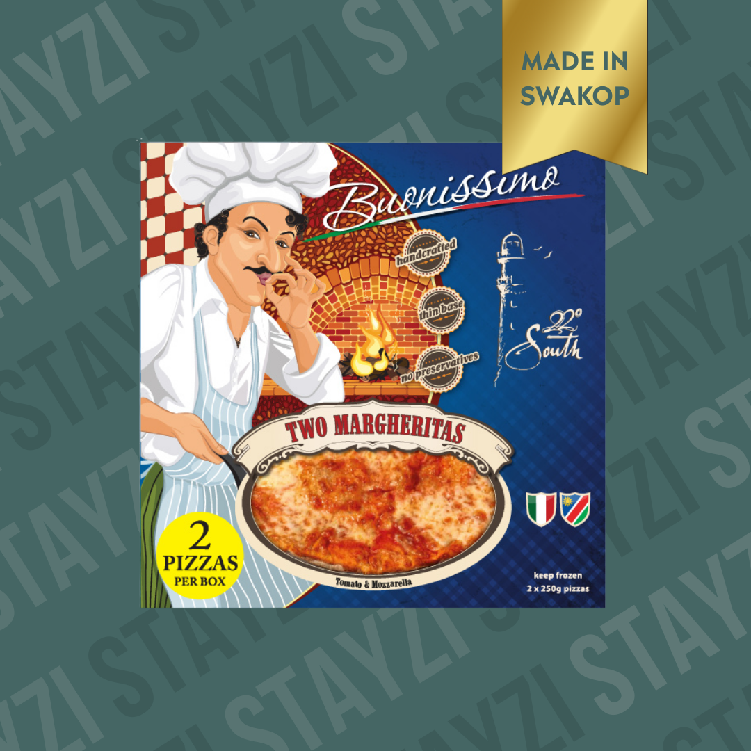 Frozen Pizzas - Margherita x2