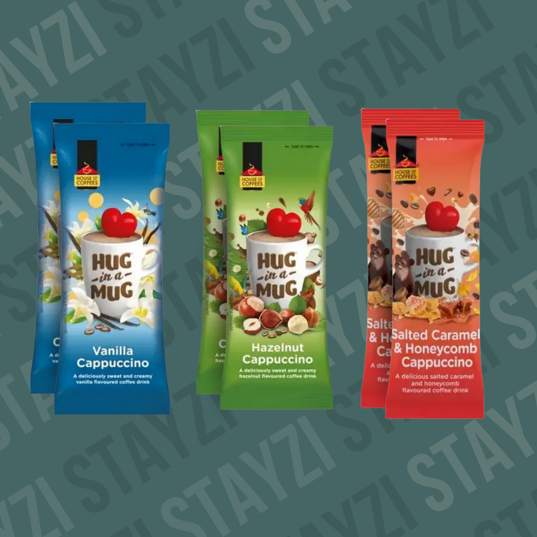 Hug-in-a-Mug Cappuccino Mixed Sample Pack