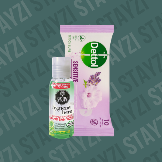 Hand Sanitizer & Moisturizing Wipes